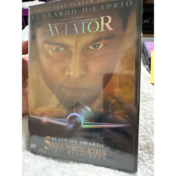 DVD the AVIATOR 2 Disc full screen Edition with 
Leonardo Dicaprio NWT sealed. - Picture 1 of 3
